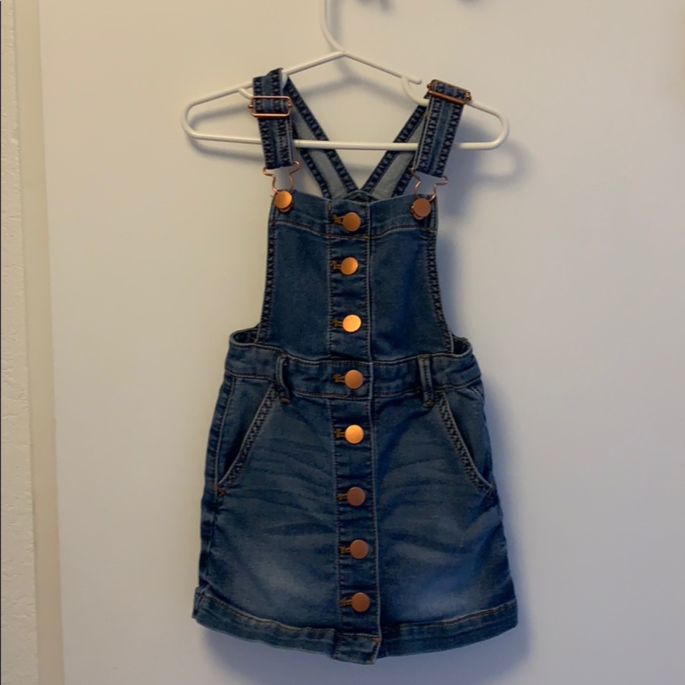 Girls crew cuts overall skirt